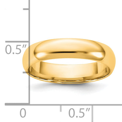 14KY 4.5mm LTW Comfort Fit Band Size 6