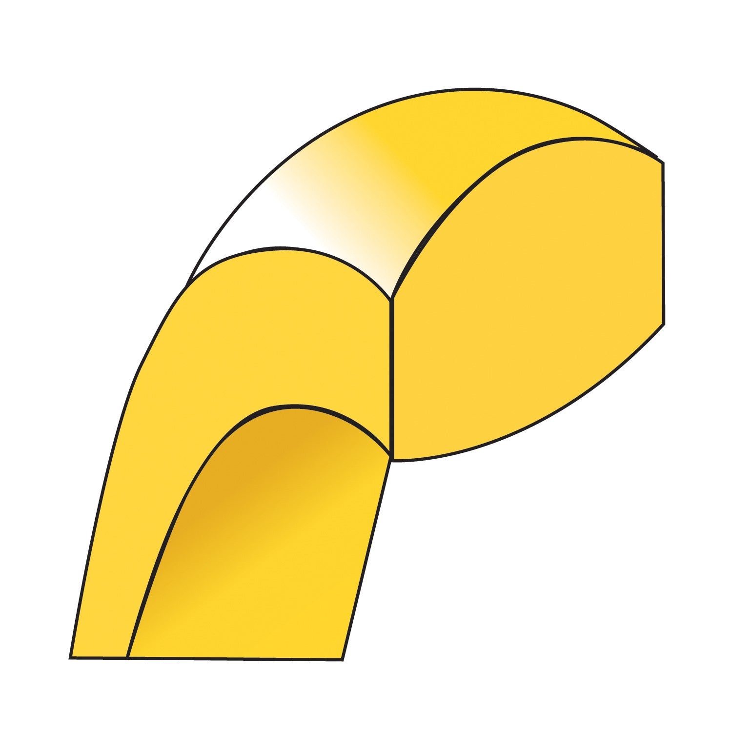 14k Yellow Gold 4mm Standard Weight Comfort Fit Wedding Band Size 10.5