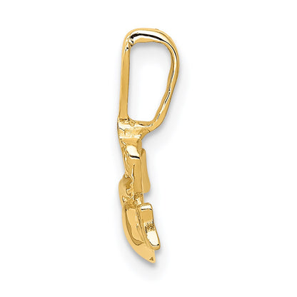 14k Claddagh Charm