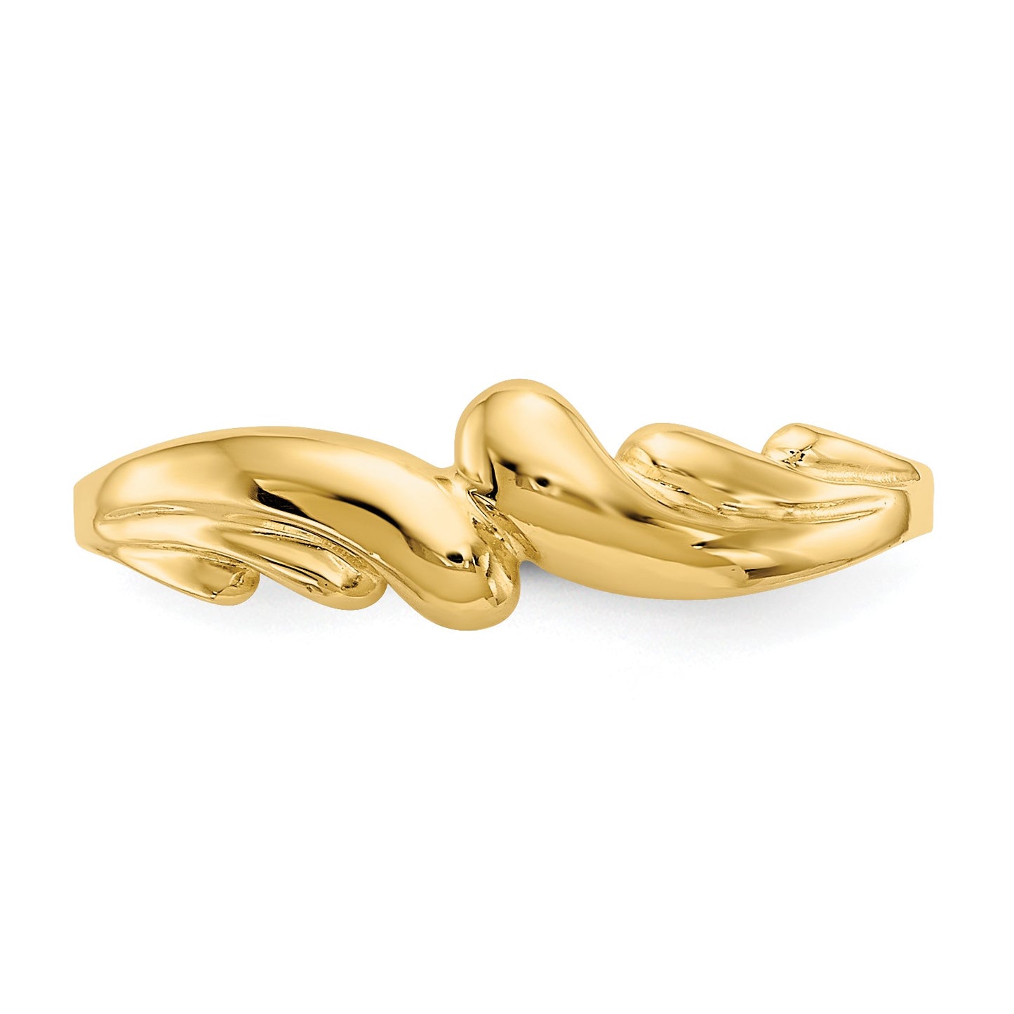 14k Polished Wave Ring