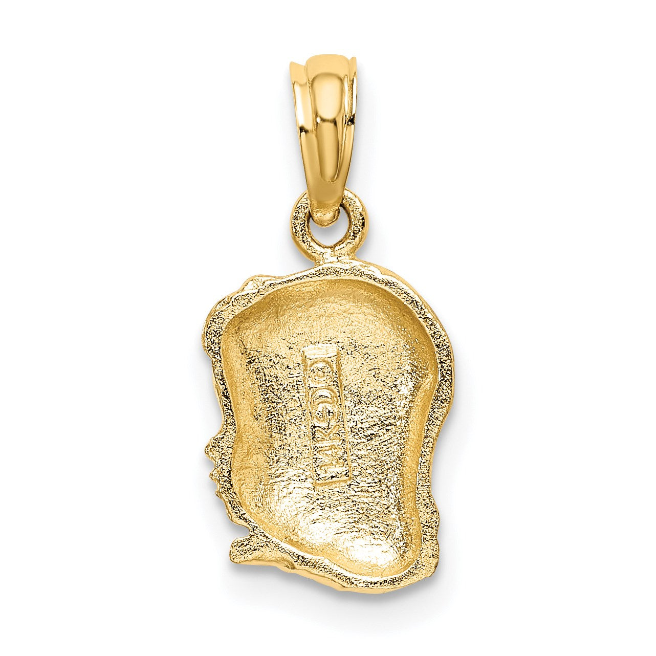 14k Girl Head Charm
