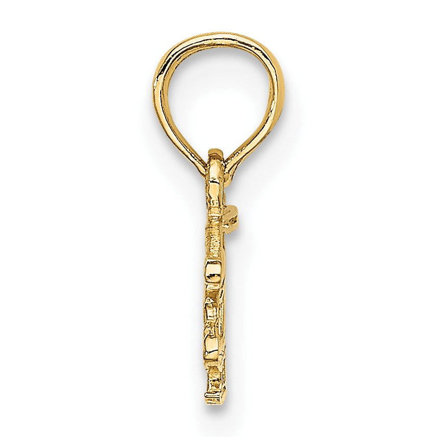 14k Helicopter Charm