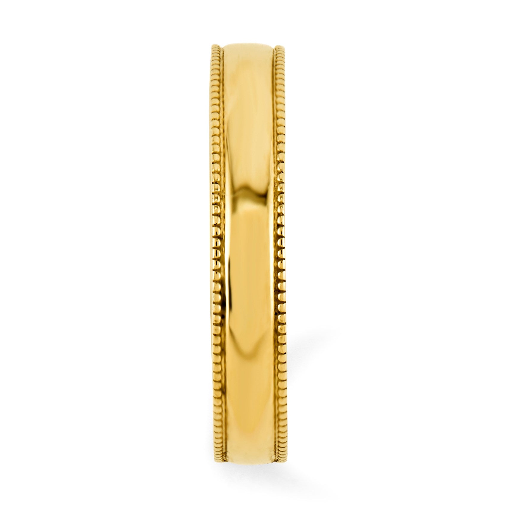 14K Adjustable 3mm Milgrain Band Toe Ring
