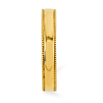 14K Adjustable 3mm Milgrain Band Toe Ring