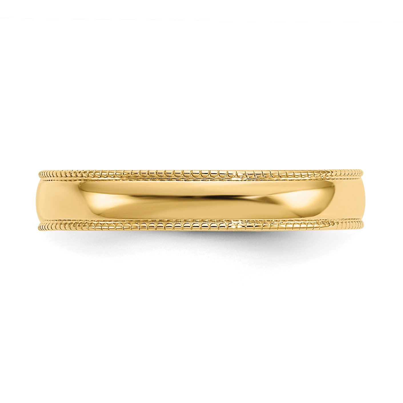 14K Adjustable 3mm Milgrain Band Toe Ring