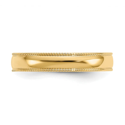 14K Adjustable 3mm Milgrain Band Toe Ring