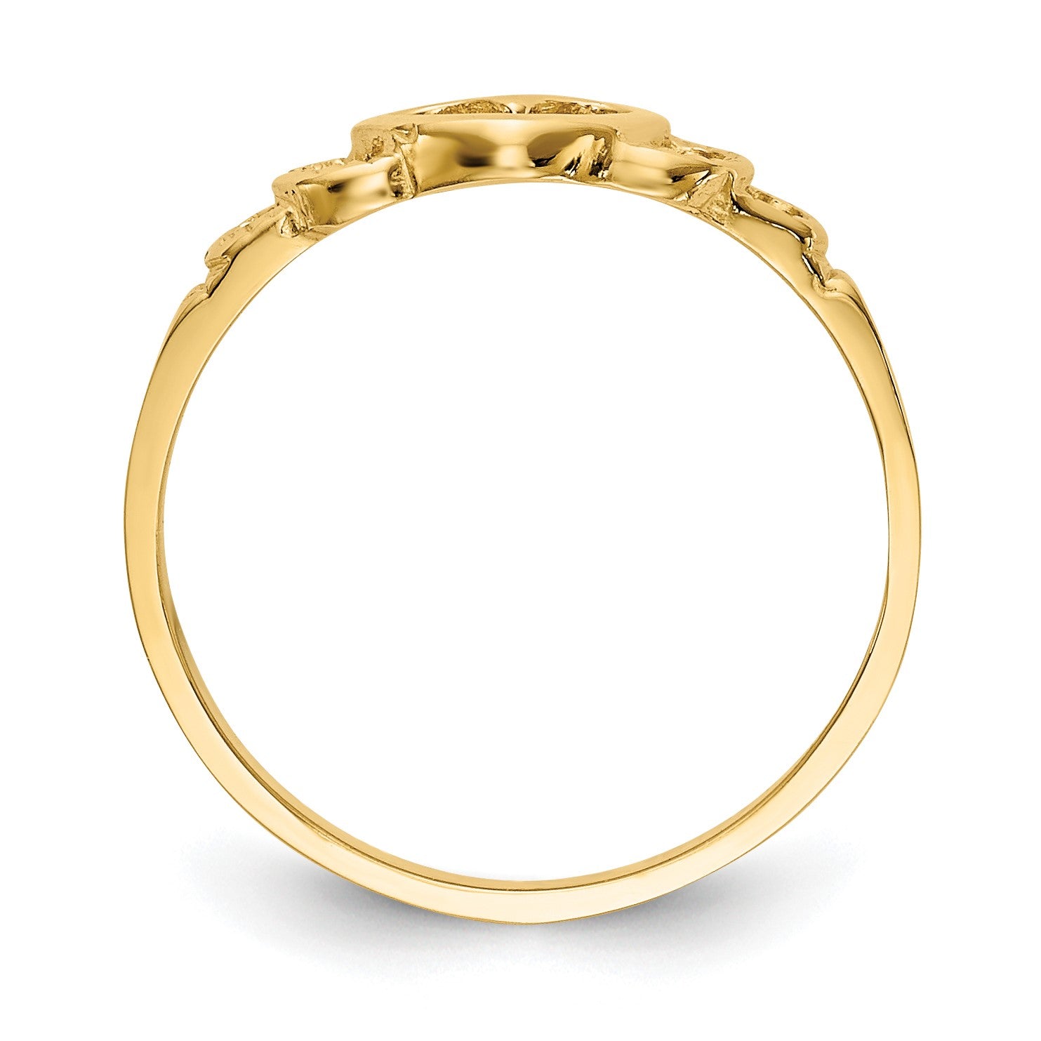 14k Heart Size 3 Baby / Childs Ring