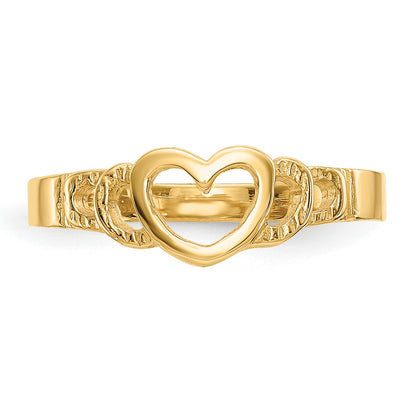 14k Heart Size 3 Baby / Childs Ring