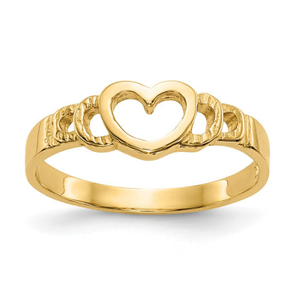 14k Heart Size 3 Baby / Childs Ring