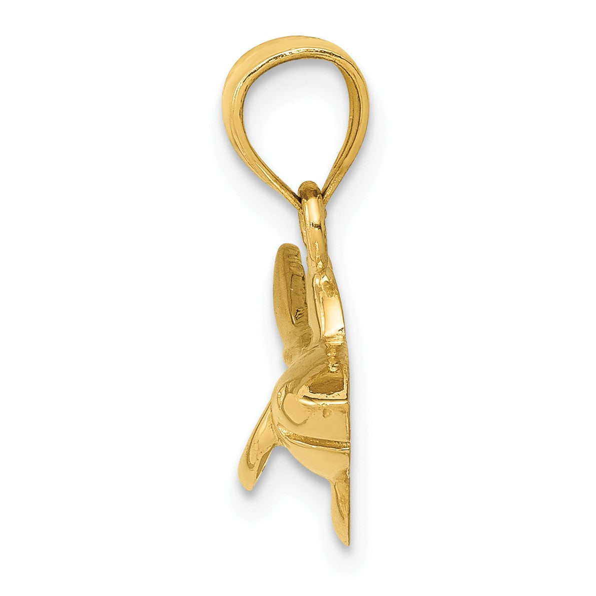 14K Shark Pendant