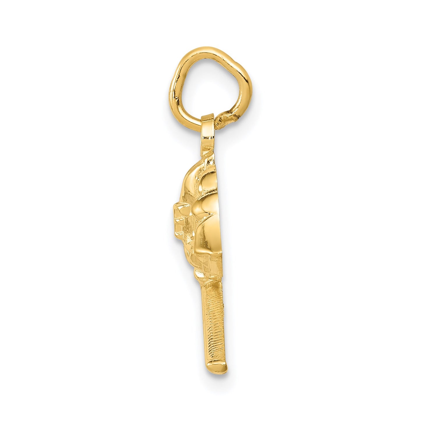 14k Fire Department Insignia Charm