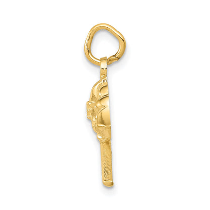 14k Fire Department Insignia Charm