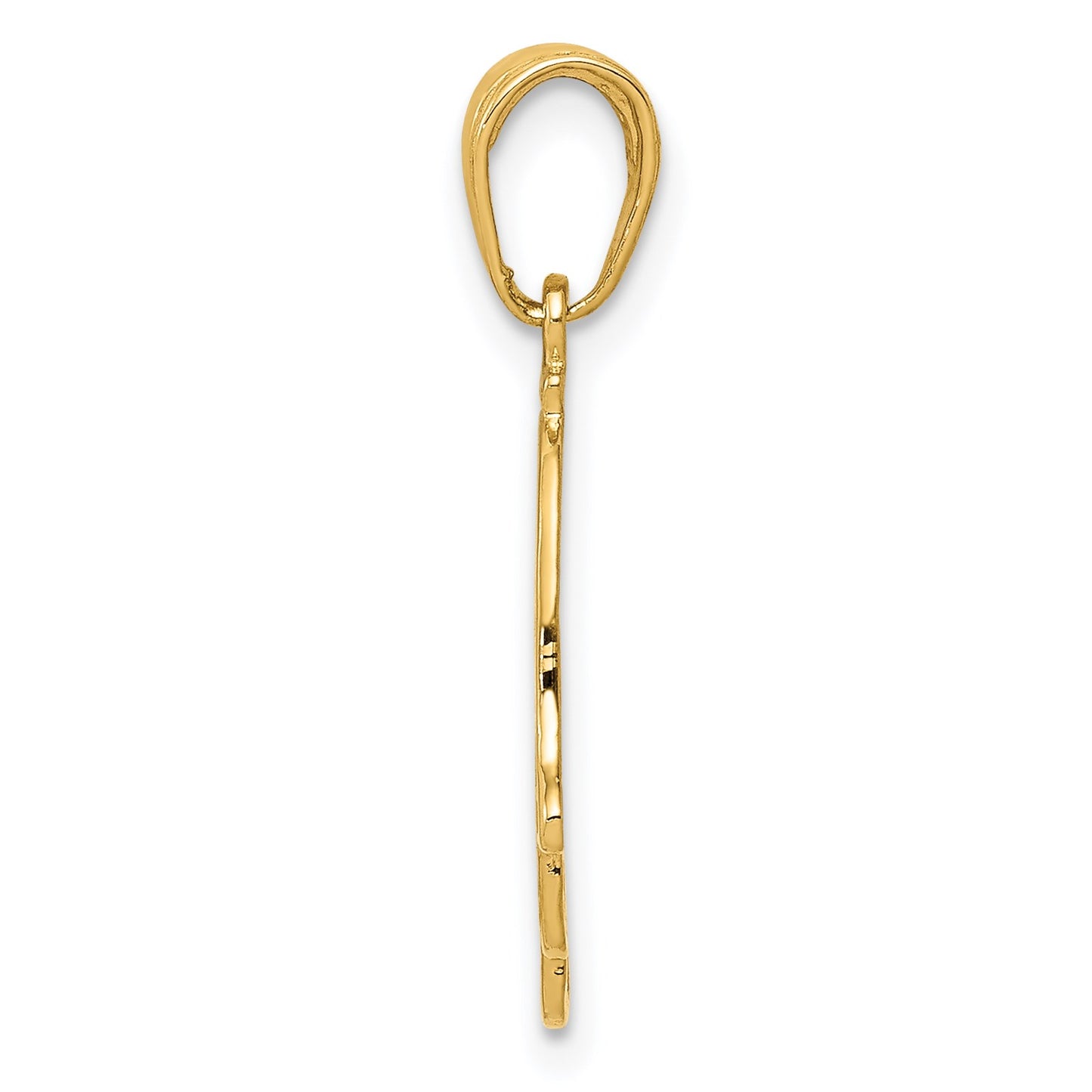 14k Filigree Chamseh Pendant
