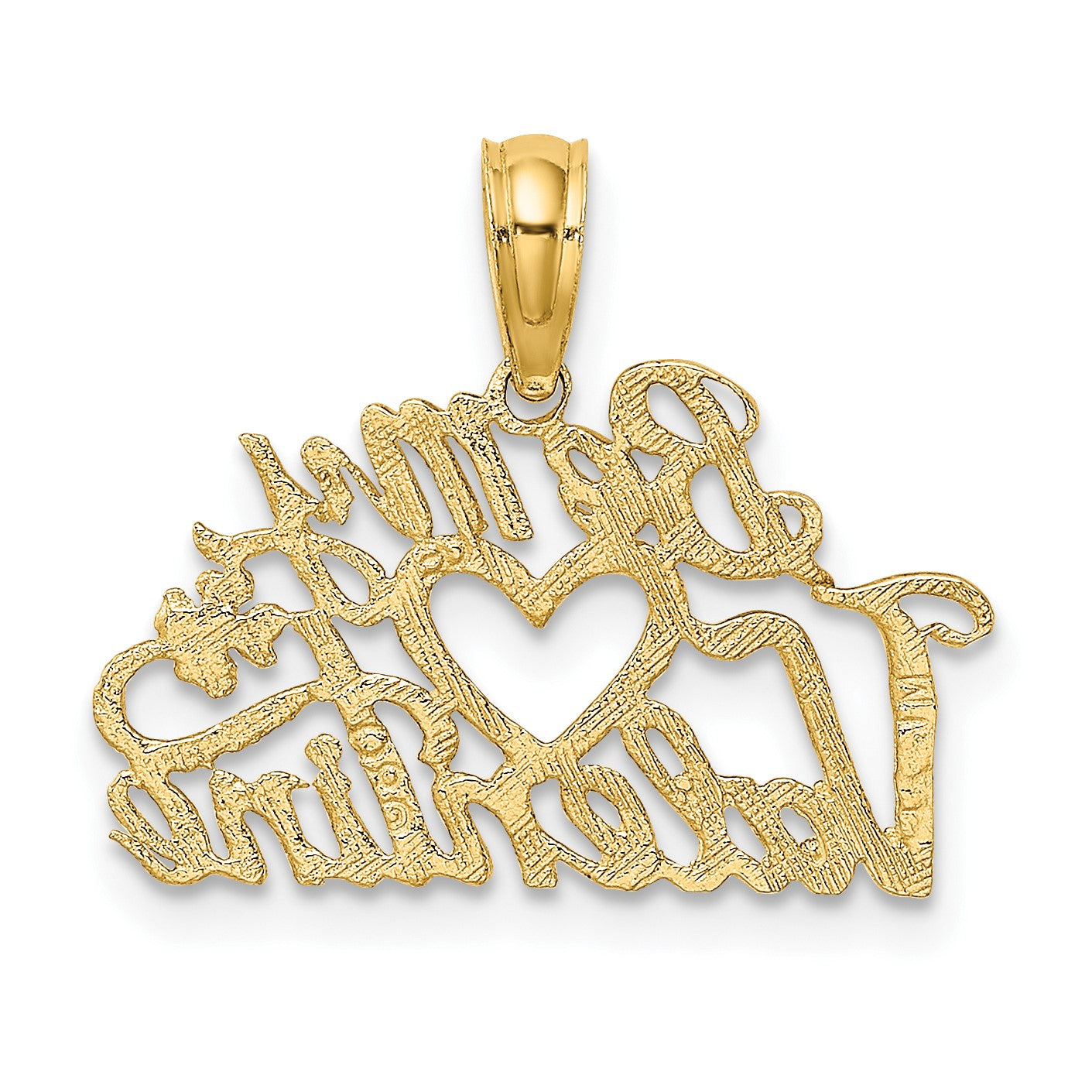 14K BE MY VALENTINE Charm