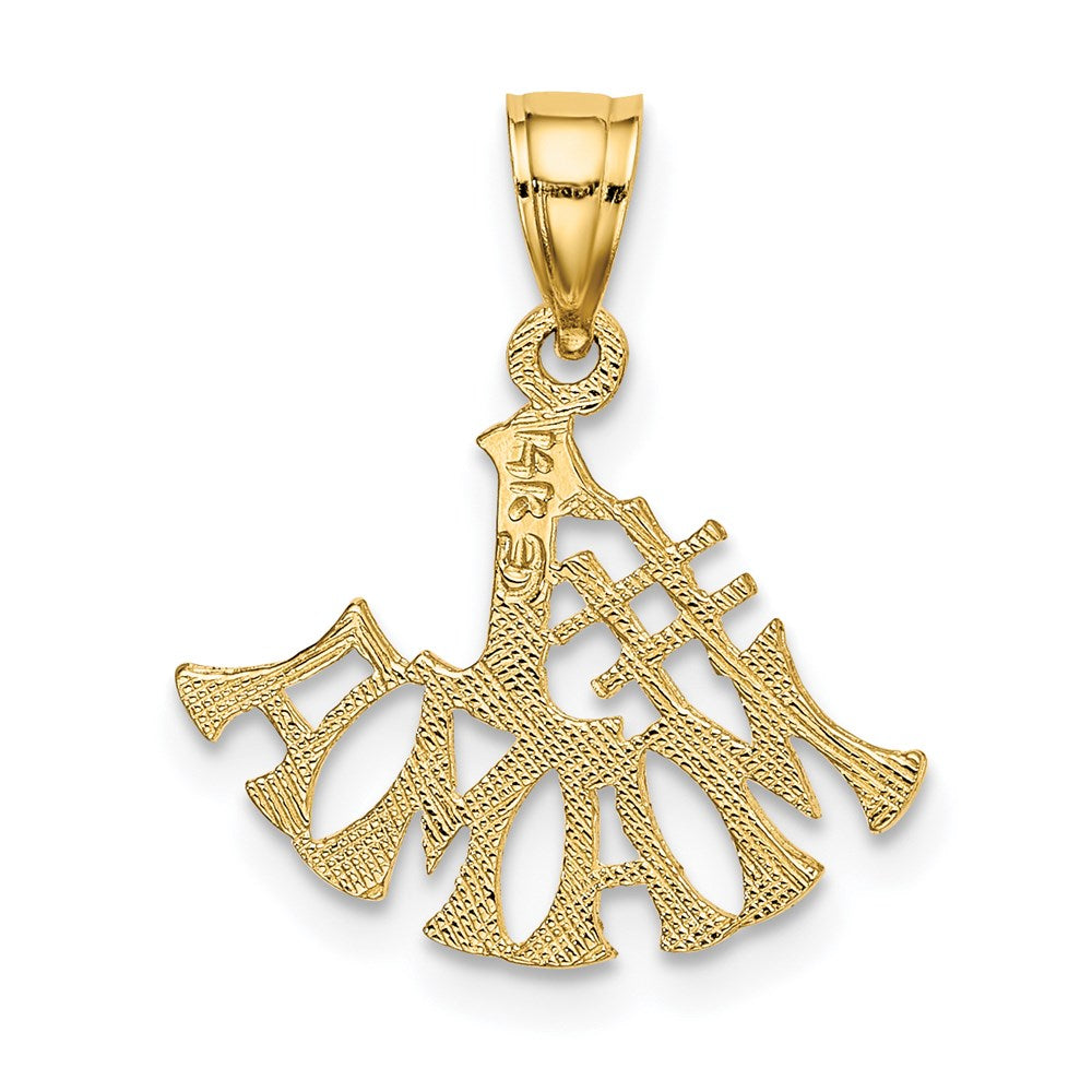 14K #1 MAMA Charm