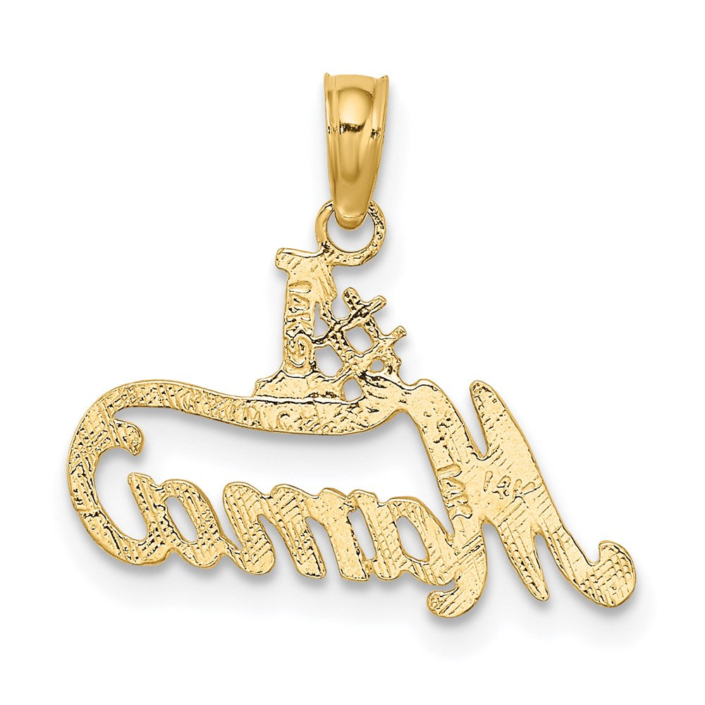 14K #1 MAMA Charm