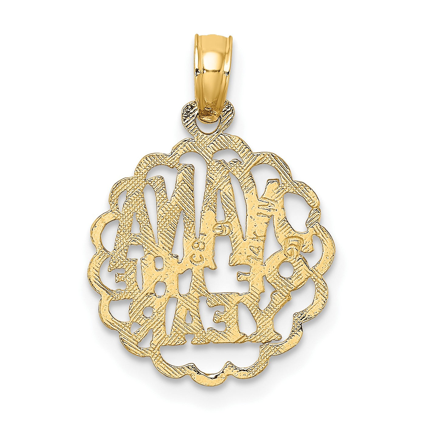 14K NANA OF THE YEAR  Charm
