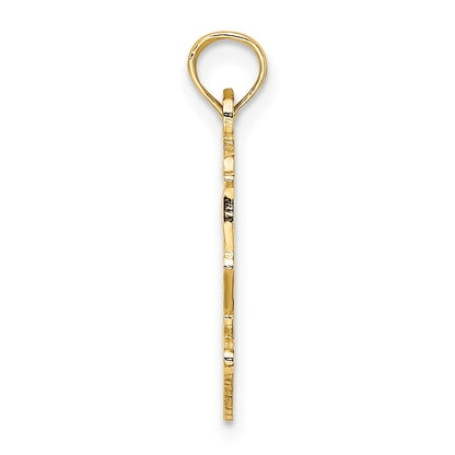 14K BIG SIS in Heart Charm