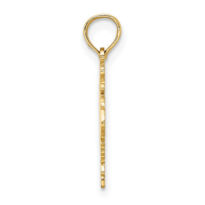 14K 100% SCORPIO Zodiac Charm