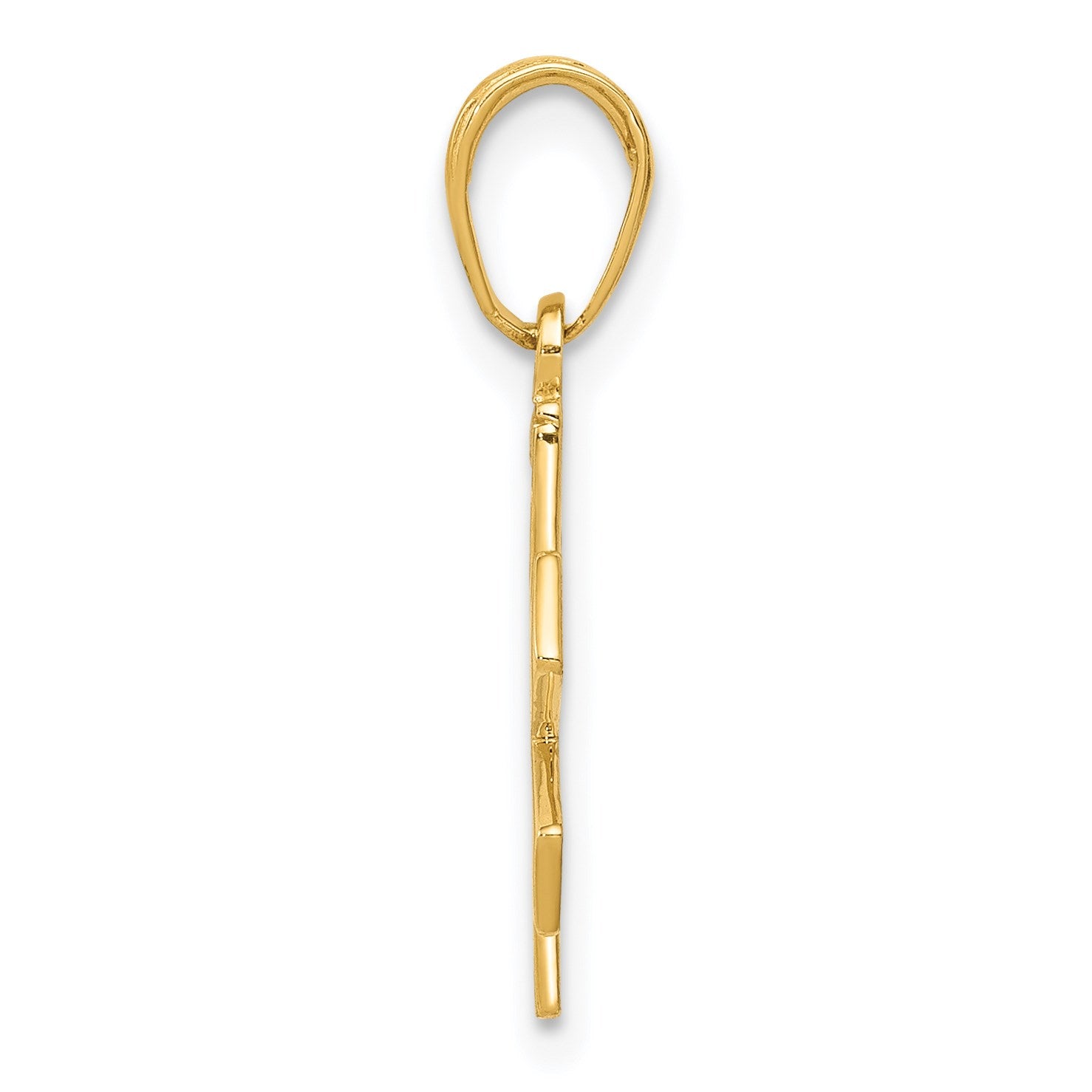 14K Paramedic/EMT Symbol Pendant