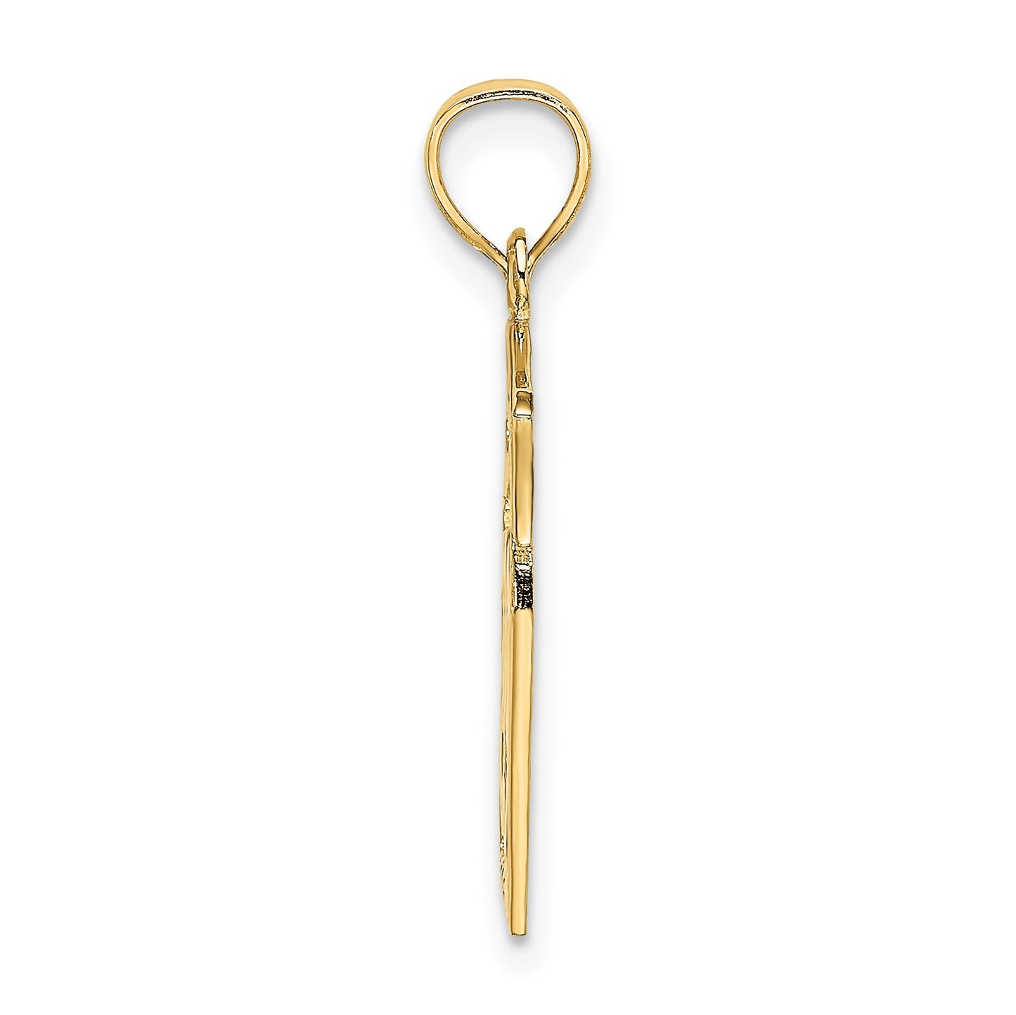 14K Comedy/Tragedy DRAMA in Frame Charm