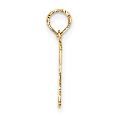 14K I HEART with Roller Skate Charm
