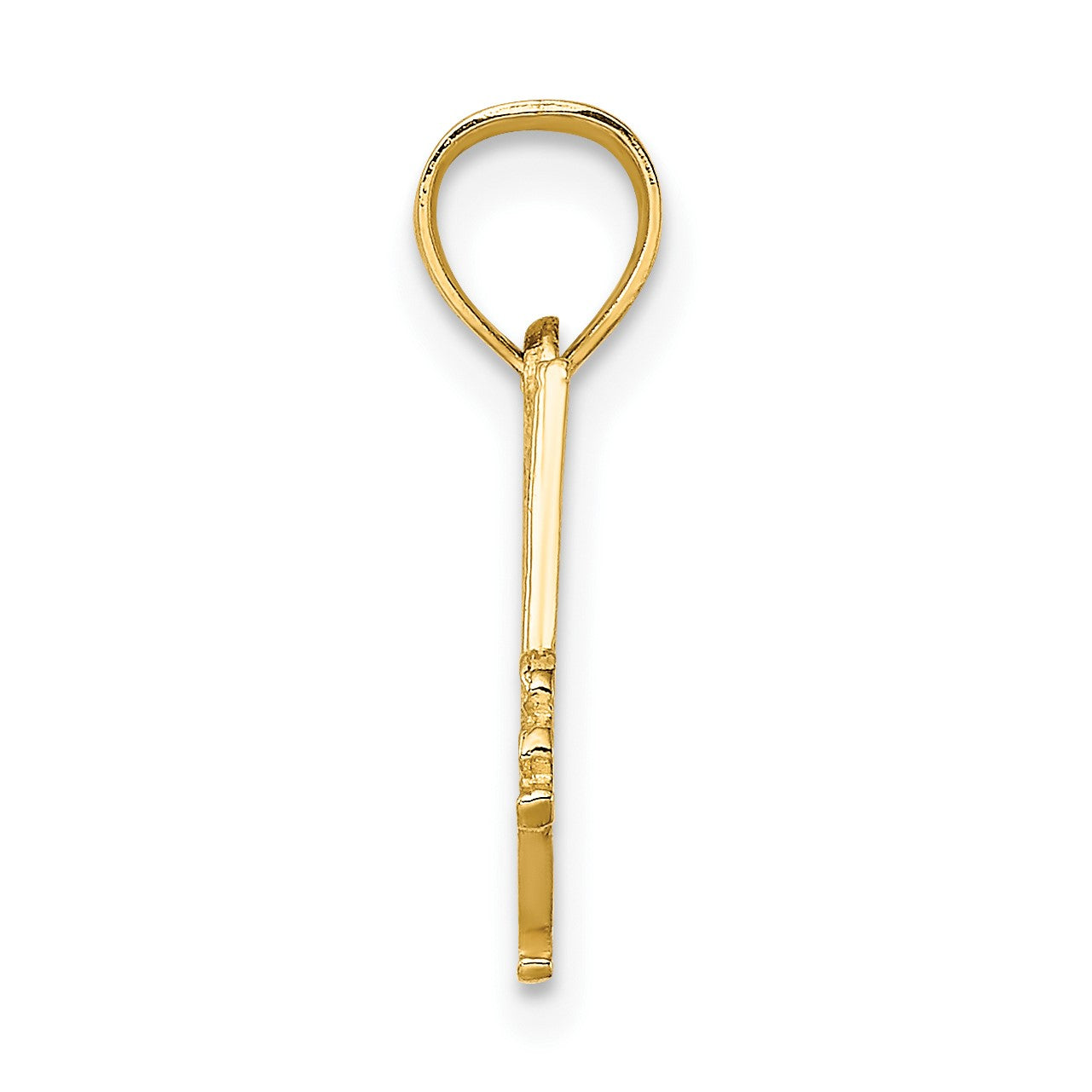 14K I HEART HOCKEY Charm