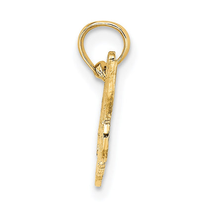 14K HOCKEY MOM Charm