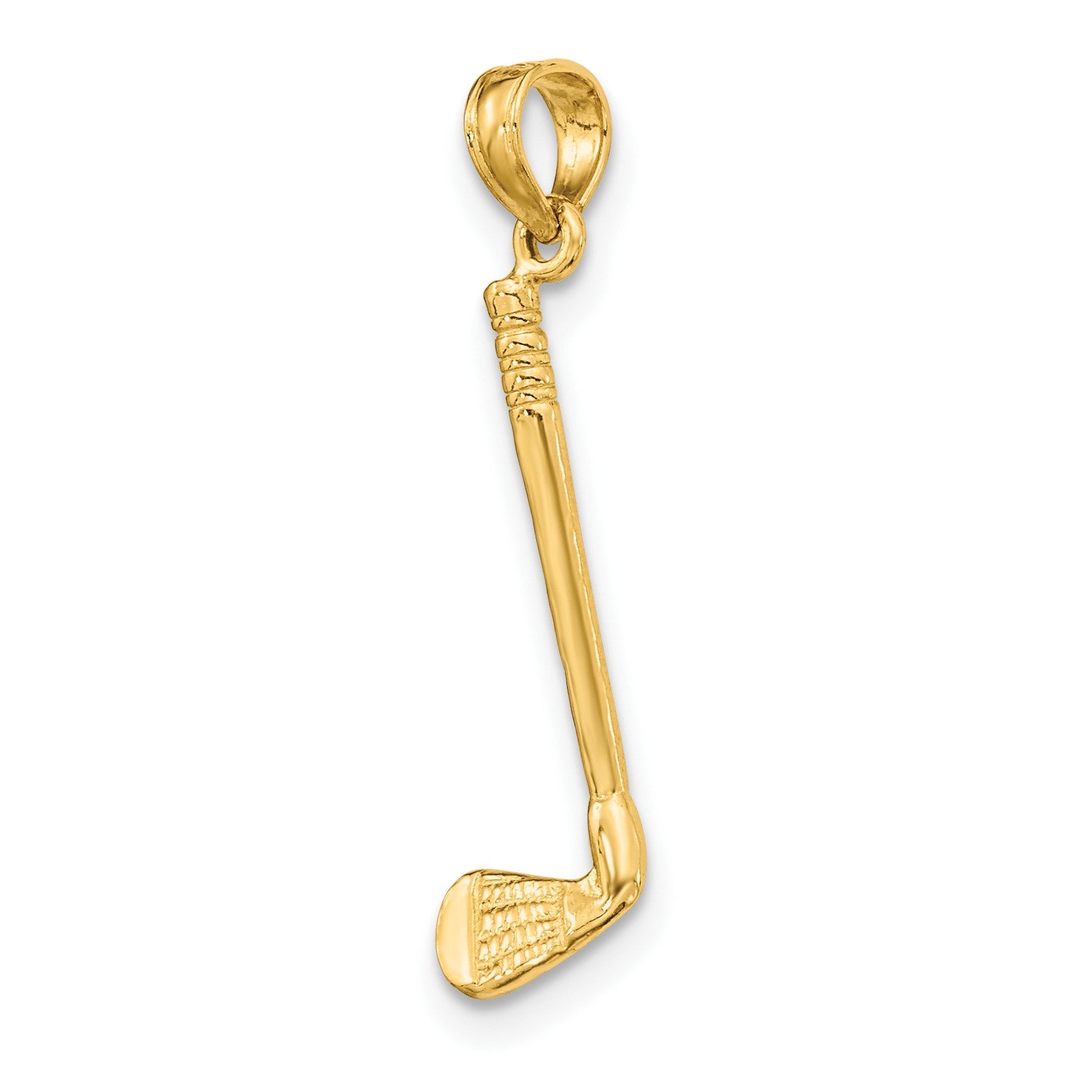 14K 3-D Golf Club Charm