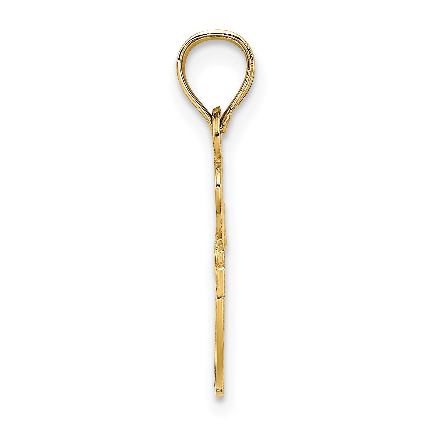 14K I HEART FOOTBALL with Helmet and Ball Charm