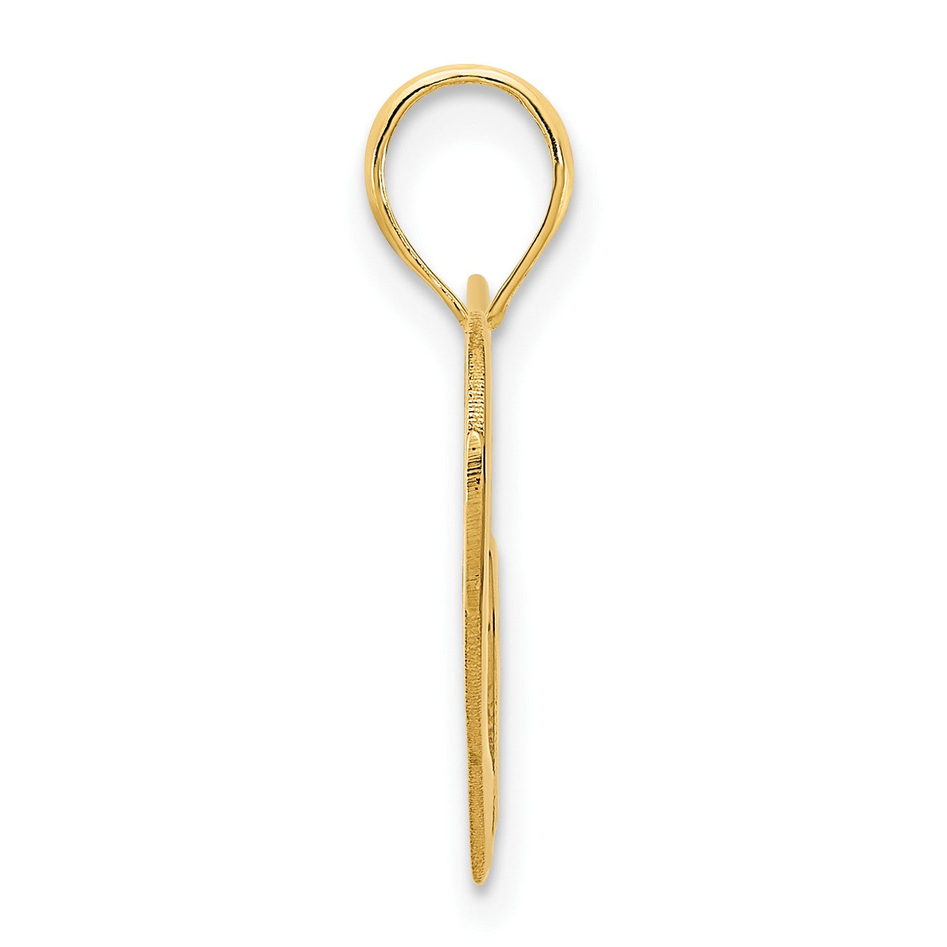14k Heart in Heart Pendant