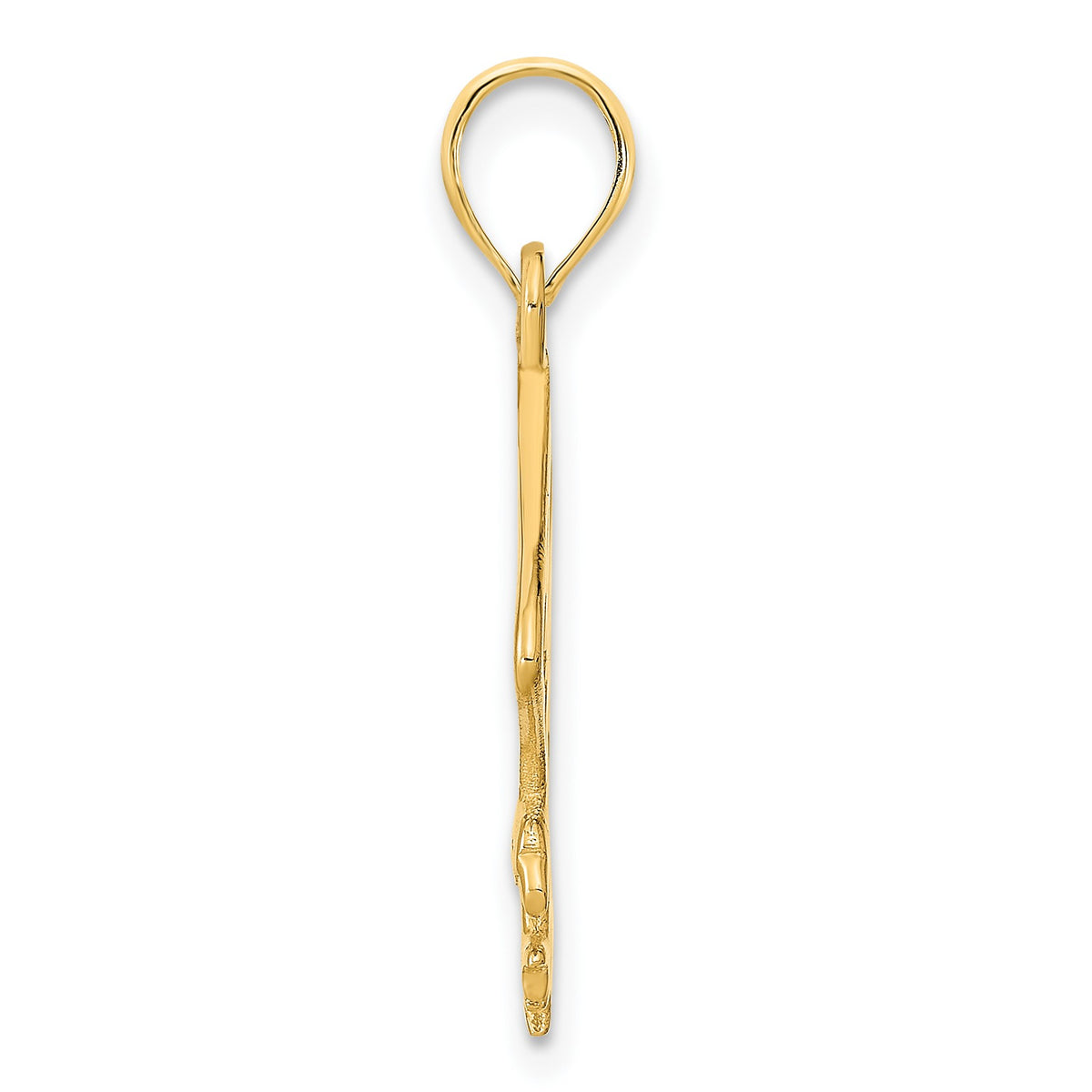 14k Cut-out Flying Eagle Pendant