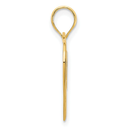 14k Heart in Heart Pendant