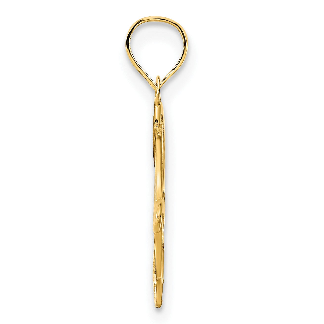14k Fancy Celtic Knot Design Pendant