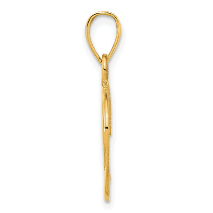 14k Eagle Pendant