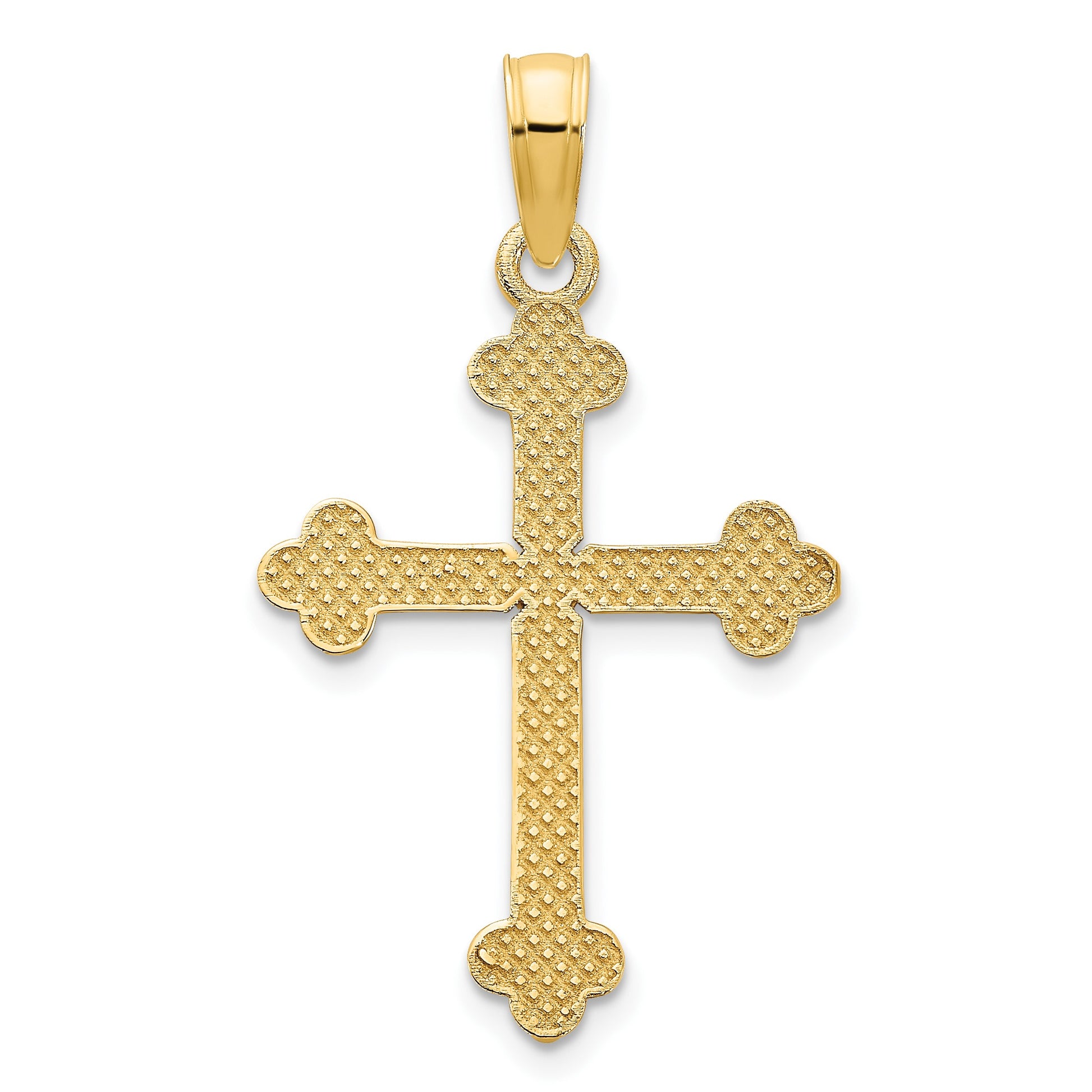 14k Fancy Cross Pendant
