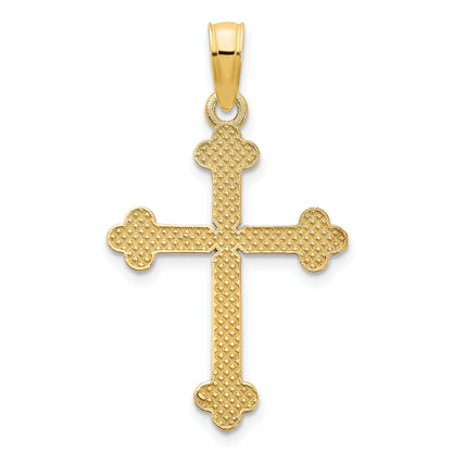14k Fancy Cross Pendant