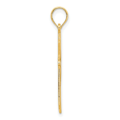 14k Fancy Cross Pendant