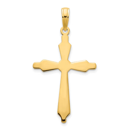 14k Fancy Cross Pendant