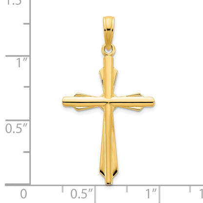 14k Fancy Cross Pendant