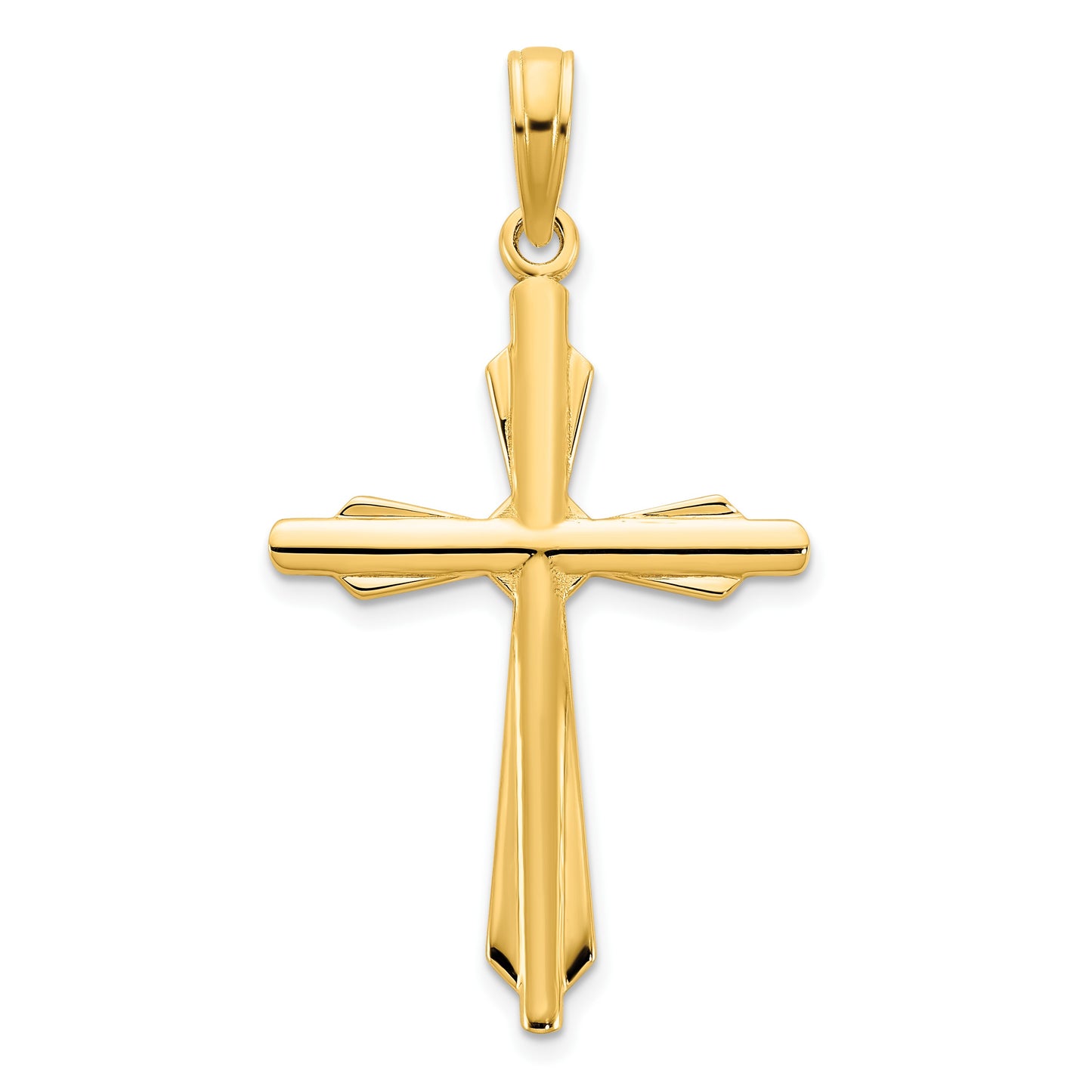 14k Fancy Cross Pendant