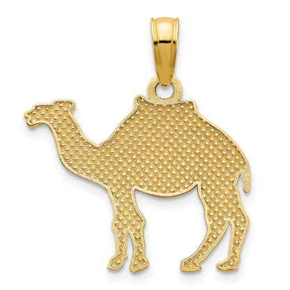 14k Camel with Fancy Saddle Charm