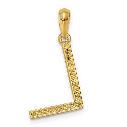 14ky Fancy Letter L