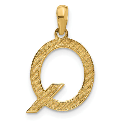 14ky Fancy Letter Q