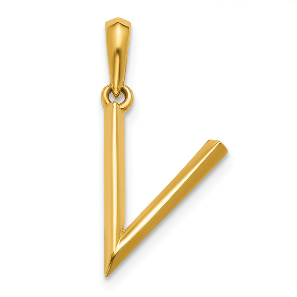 14ky Fancy Letter V