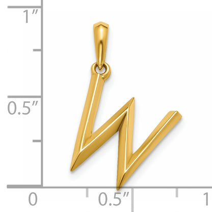 14ky Fancy Letter W