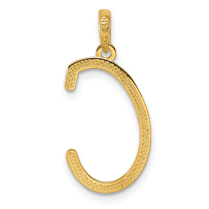 14ky Fancy Letter C