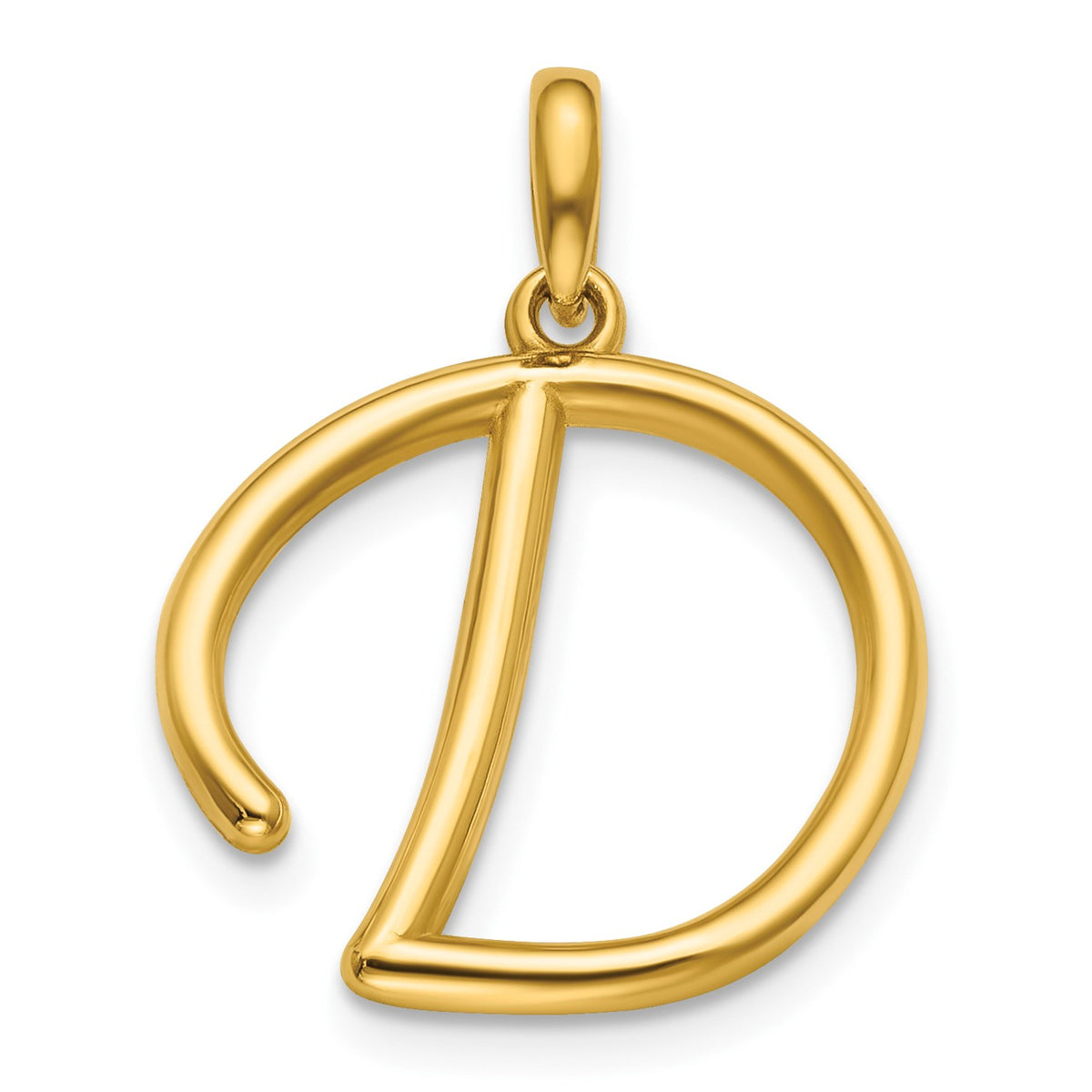 14ky Fancy Letter D