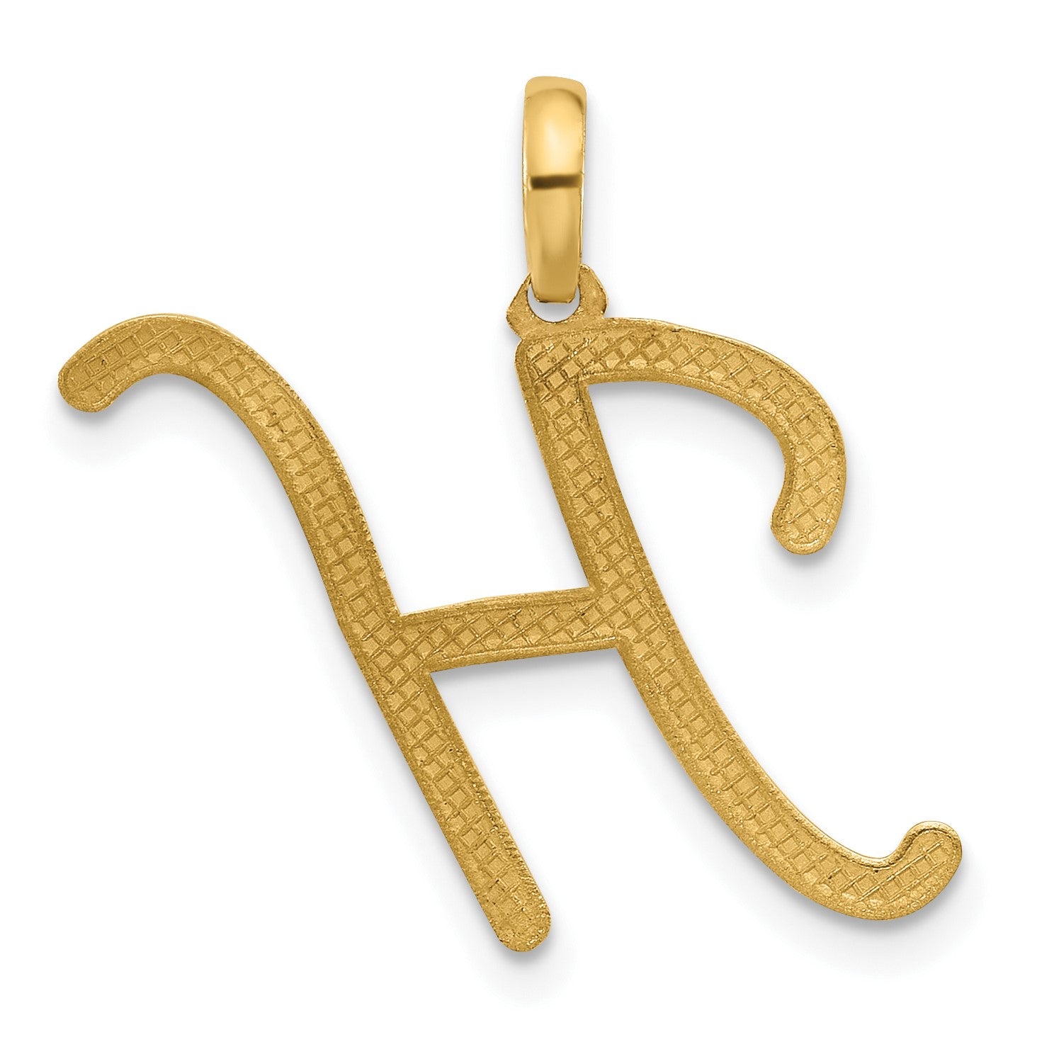 14ky Fancy Letter H