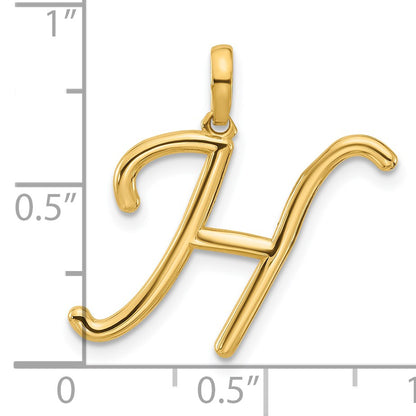 14ky Fancy Letter H